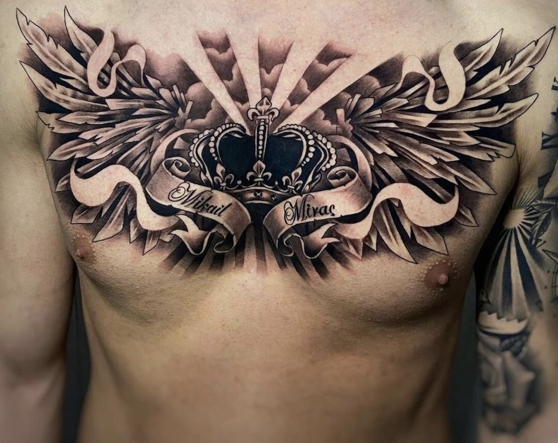 Chest Tattoos 1