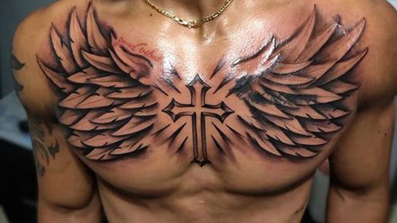 Chest Tattoos 16