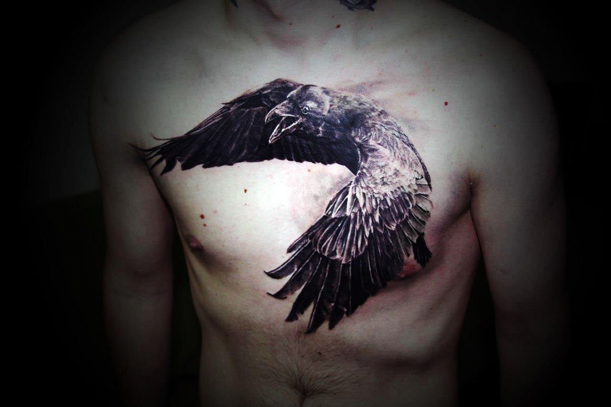 Crow Tattoo 10