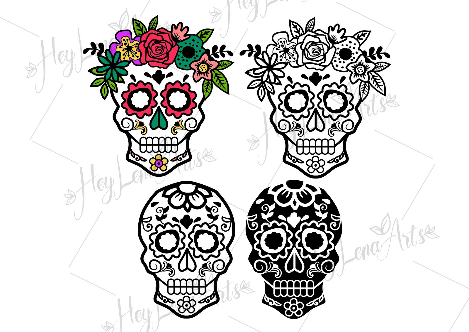 Day of the Dead Tattoos 125