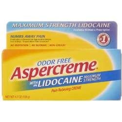 Aspercreme with Lidocaine Pain Relief Cream 12