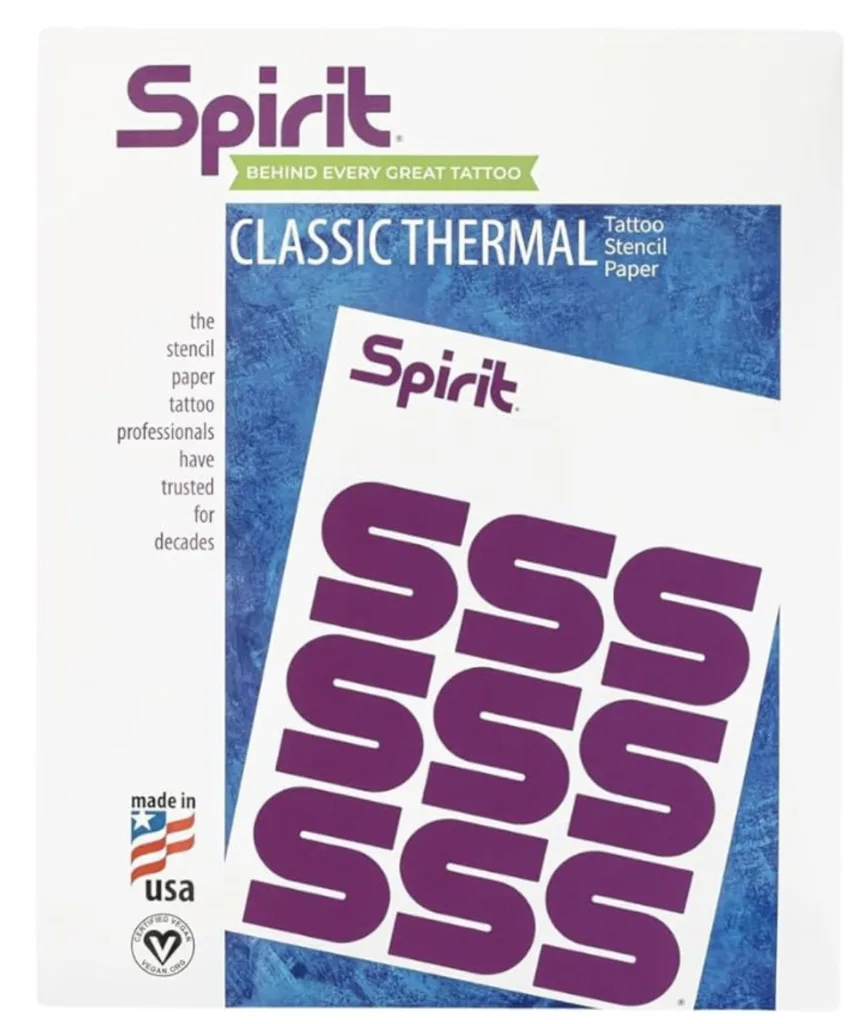 Spirit Tattoo Transfer Paper