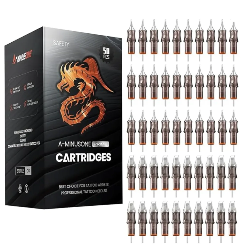 50 Assorted Tattoo Cartridge Needles