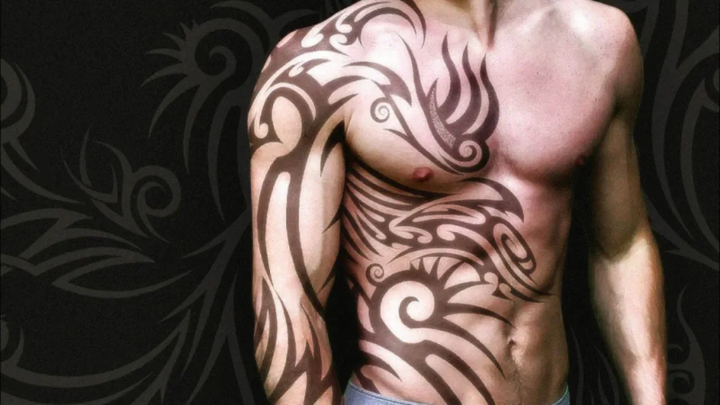 Chest Tattoos 26