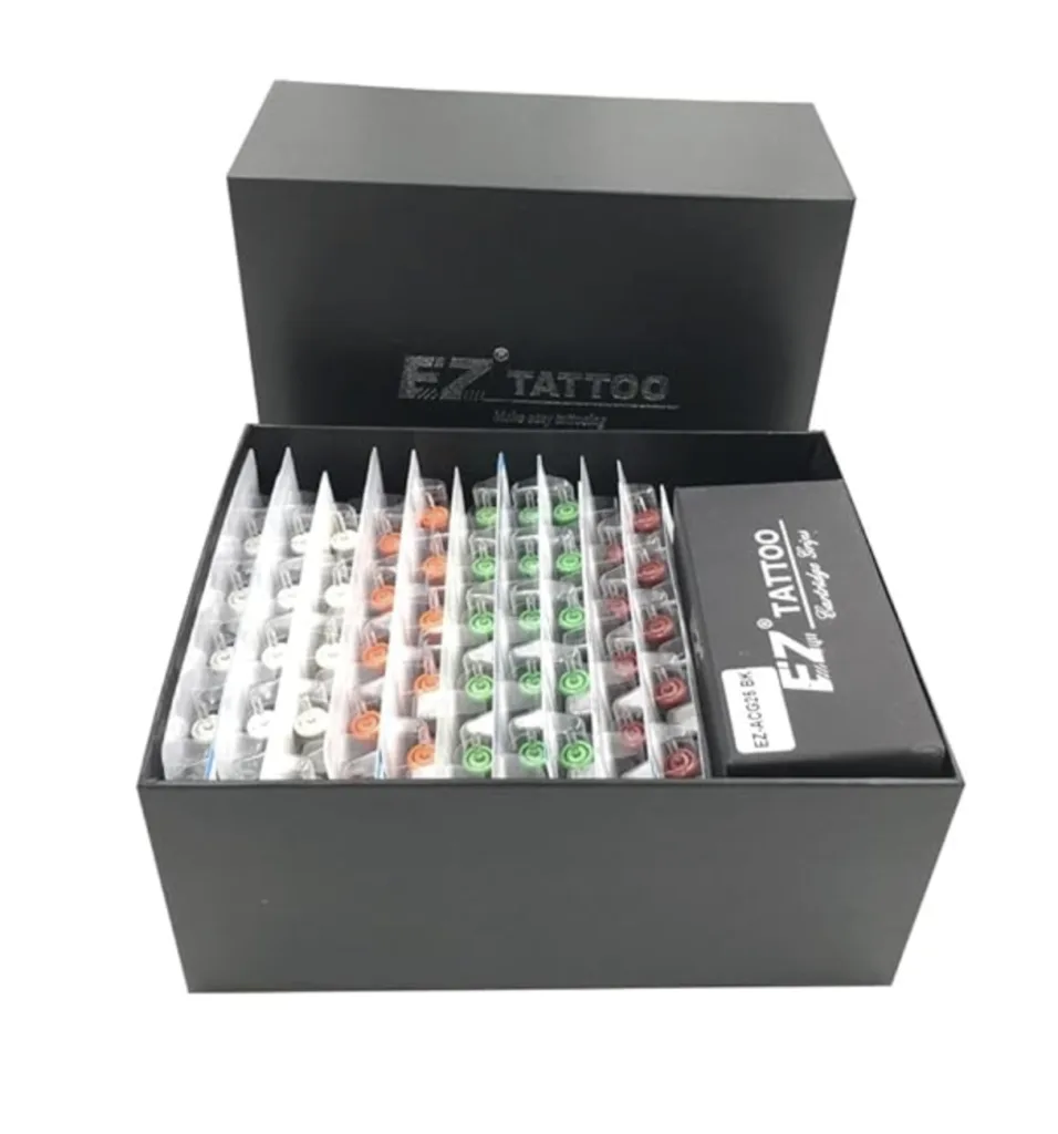 EZ 100 Pcs Revolution Tattoo Cartridge Needles