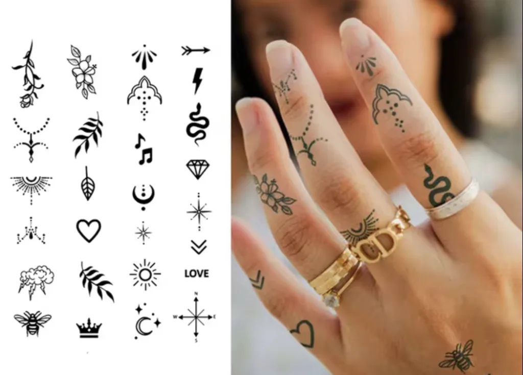 Finger Tattoos