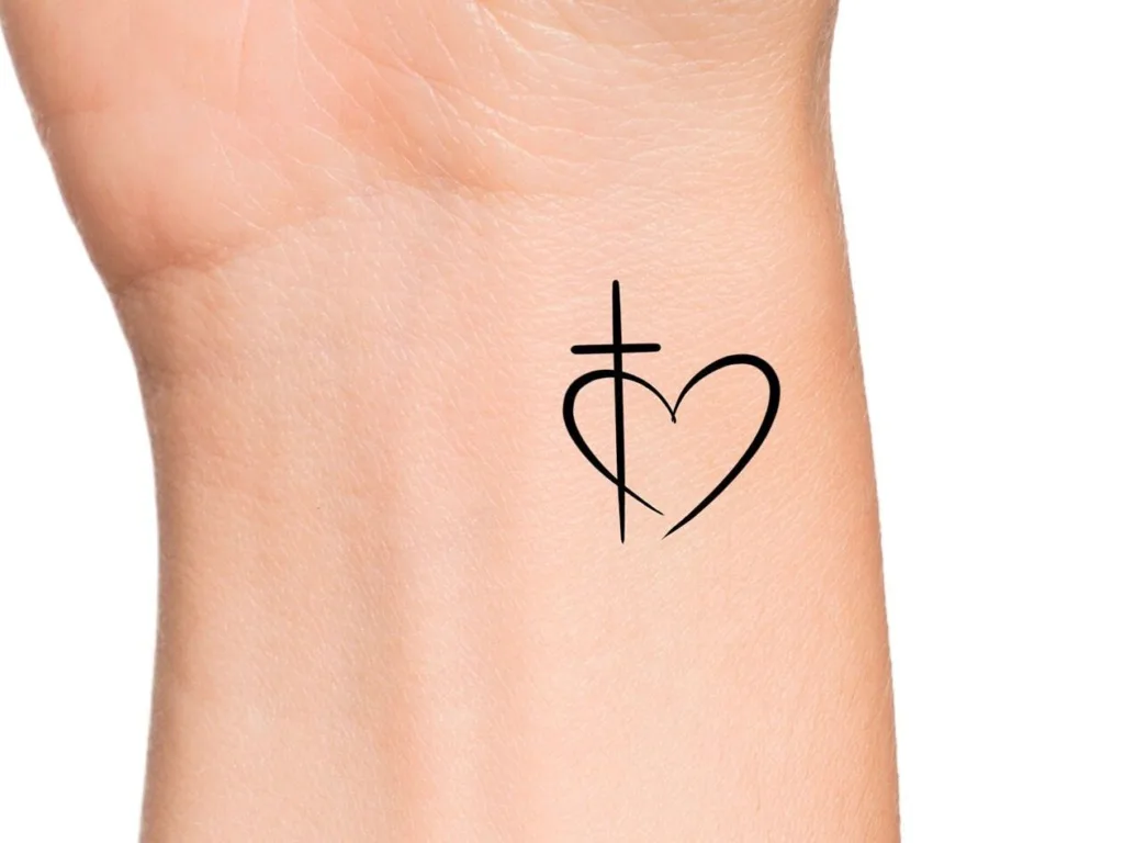 Heart Beat Tattoo 6