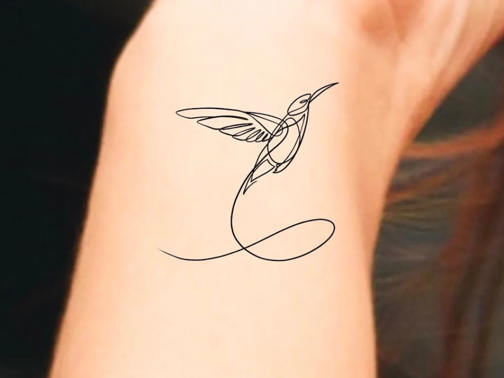 Hummingbirds Tattoo 10