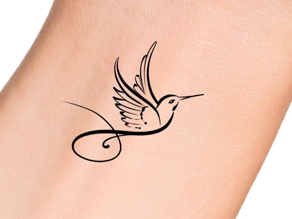 Hummingbirds Tattoo 16