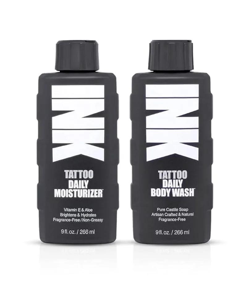 INK the original Tattoo Lotion and Wash Set