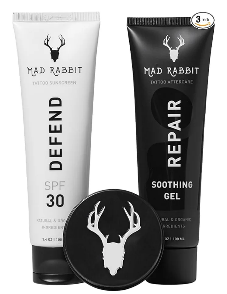 Mad Rabbit Tattoo Care Bundle Kit 