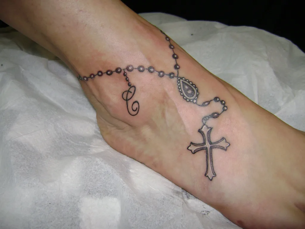 Rosary Tattoo 31