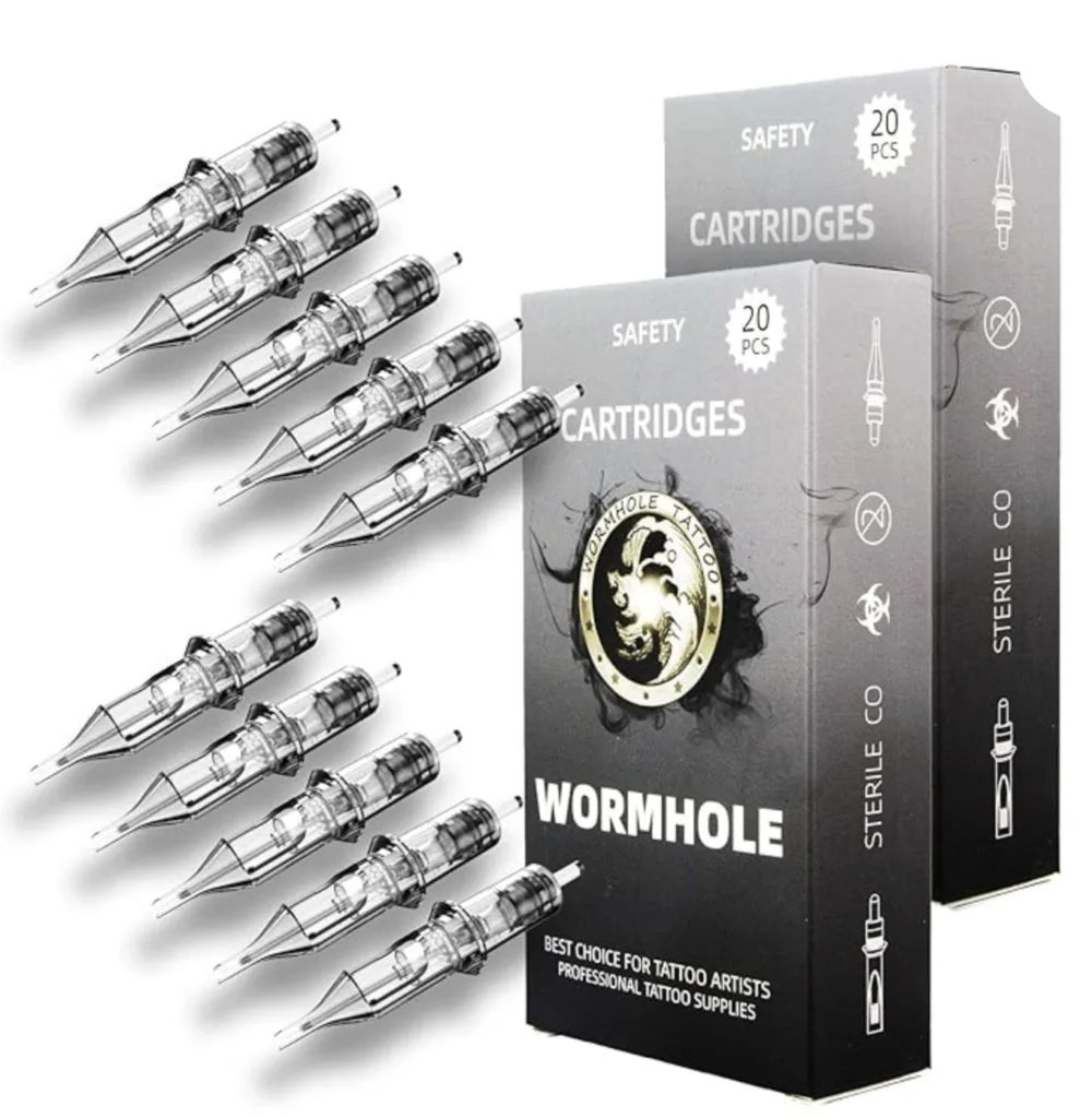 Wormhole Tattoo Cartridge Needles 50pcs