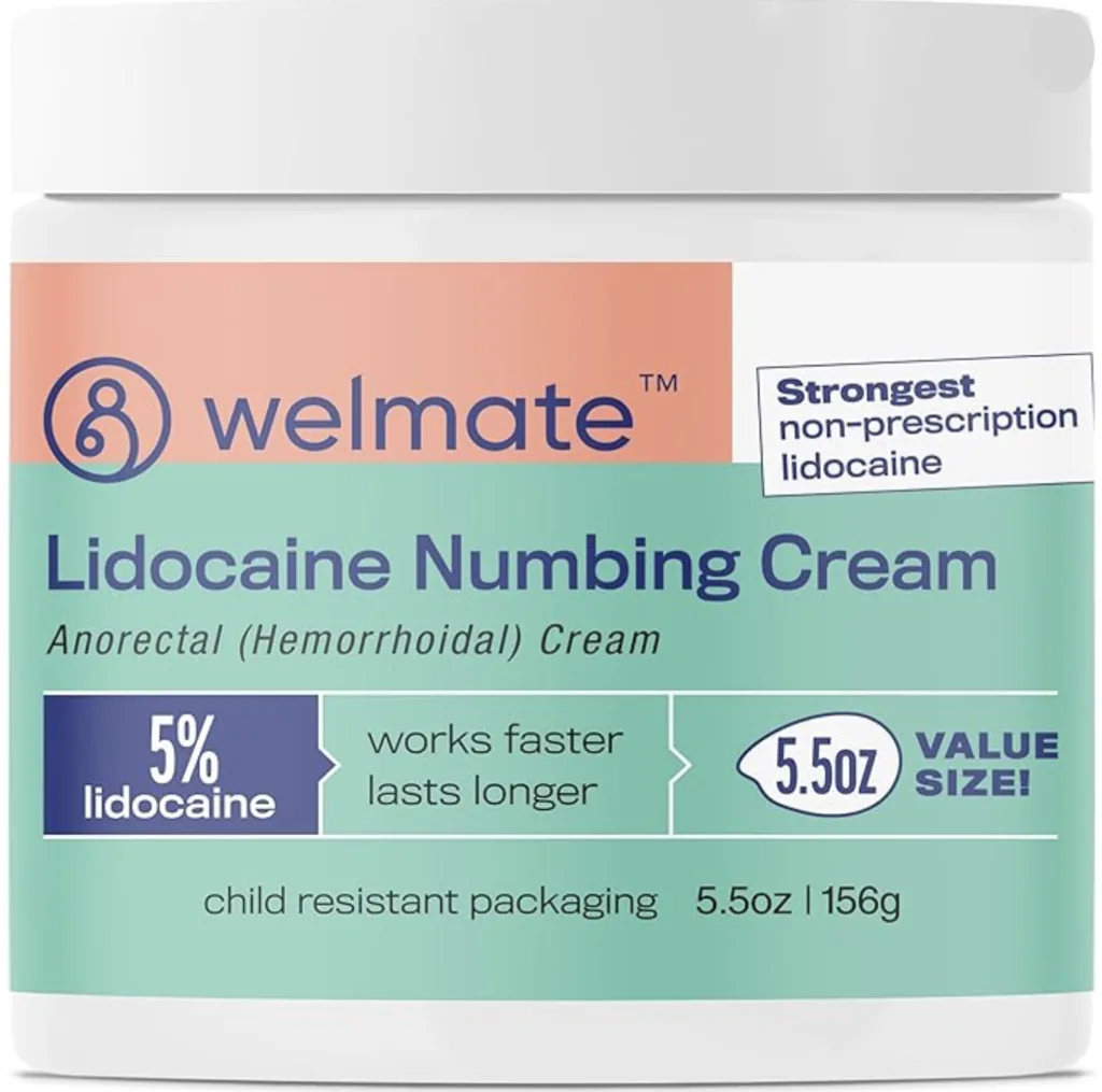 WELMATE | 5% Lidocaine | Numbing Cream