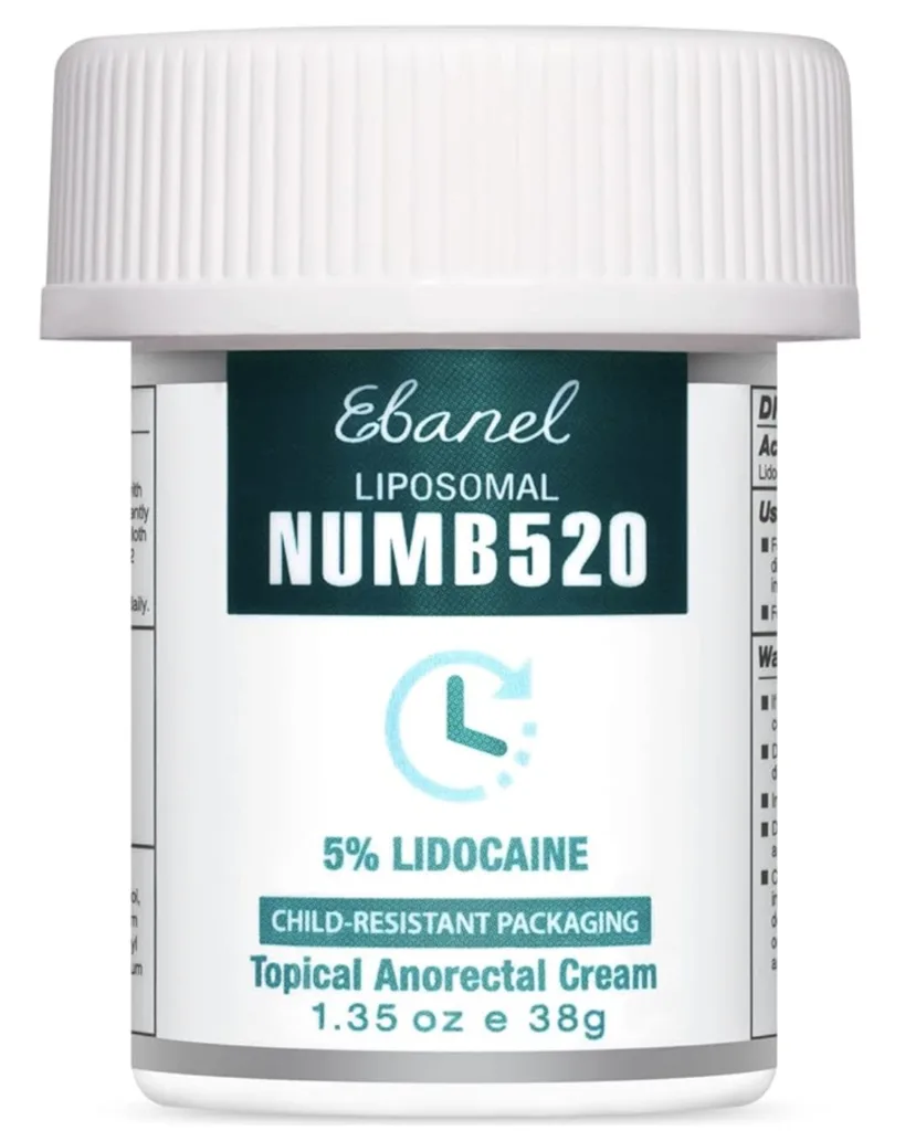 Ebanel 5% Lidocaine Numbing Cream