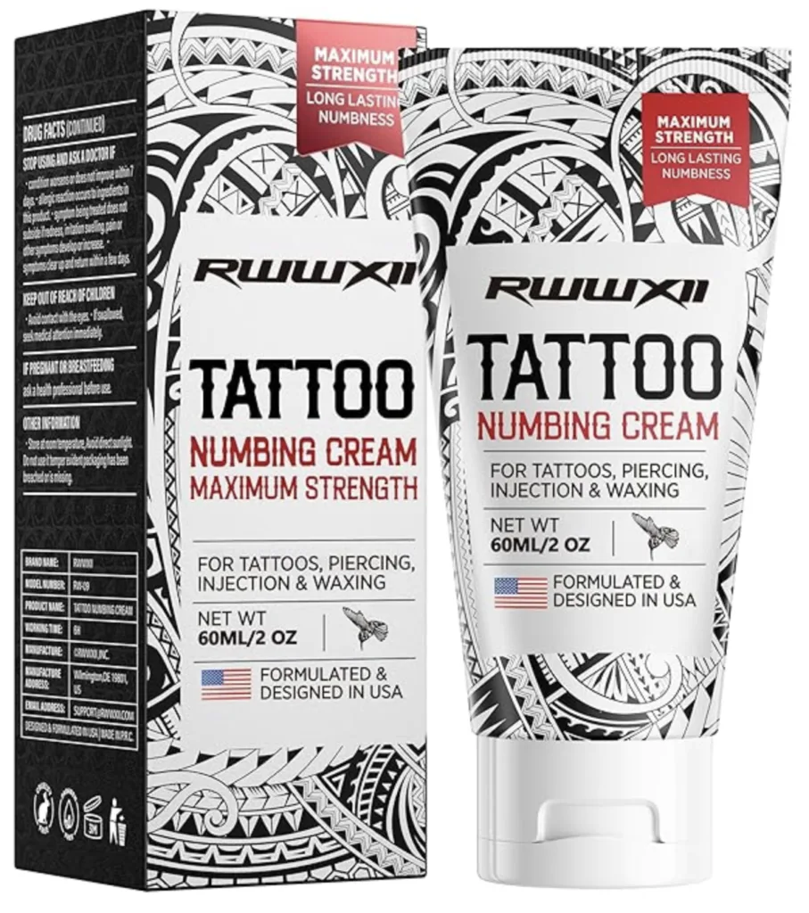 Tattoo Numbing Cream Extra Strength RWWX11